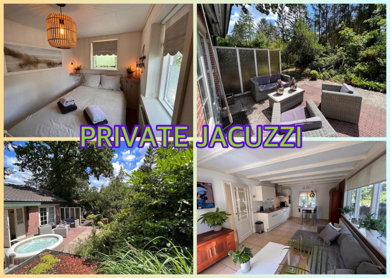 Apartament Free Standing Vacation House Garden, Private Jacuzzi, Veluwe Woods Voorthuizen Zewnętrze zdjęcie